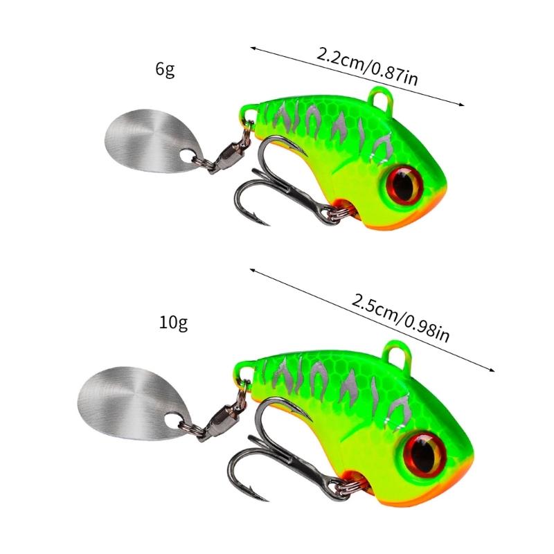 VIB Baits Sinking Lures for Saltwater Fishing Metal Fishing Spoon Walleye Jigging Baits Fishing Tackle
