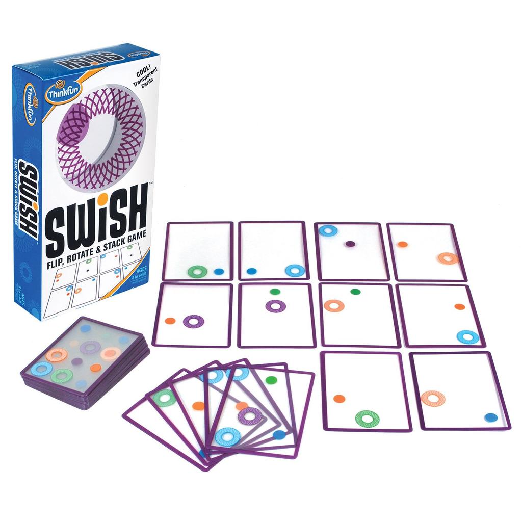 Thinkfun Swish Transparent Card Game (1, classic) - -