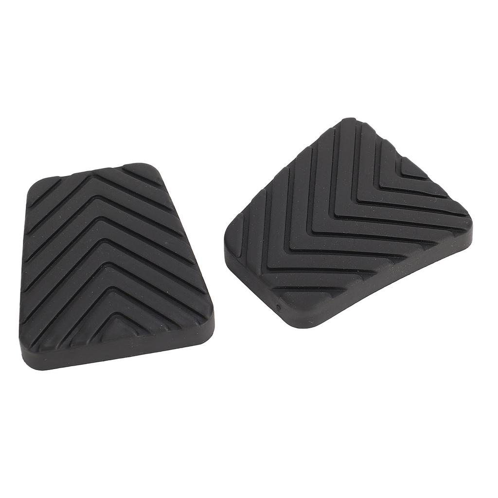 Brake Clutch Pedal Pad Set Rubber Textured Surface MB193884 Replacement for Mitsubishi Mirage Eclipse 3000GT