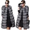 Women's Winter Plus Size Thickened and Padded Round Neck Mid-length Loose Vest Double Shoulder Jacket Warm Casual Comfortable Waistcoat