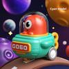 Spaceship Pressed Kids Toy Car Inertia Vehicle For Early Development And Play
