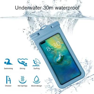 Accesorios de Natación Bolsa Impermeable para Teléfono Móvil para Piscina Deportes Acuáticos Playa Juego Transparente Protector de Teléfono Móvil Bolsa Funda