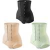High Waist Hip Lift Panties Seamless Slimming Shaper Fashion Buckle Shapewear Women  Female