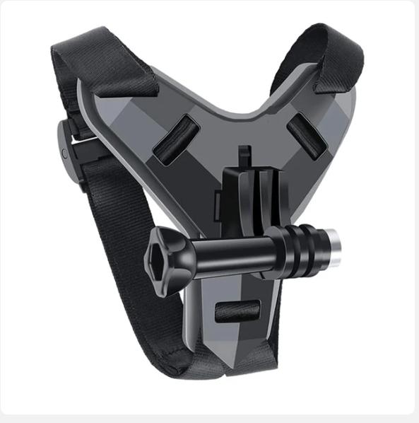 Helmet Strap Mount For Gopro Hero 11 10 9 8 7 6 5 4 3 Motorcycle Yi Action Sports Camera Mount Full Face Holder Accessories