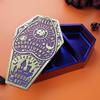  Epoxy Resin Coffin Mould Halloween Coffin Casting Storage Box Mold Coffin Silicone Mold for Fami