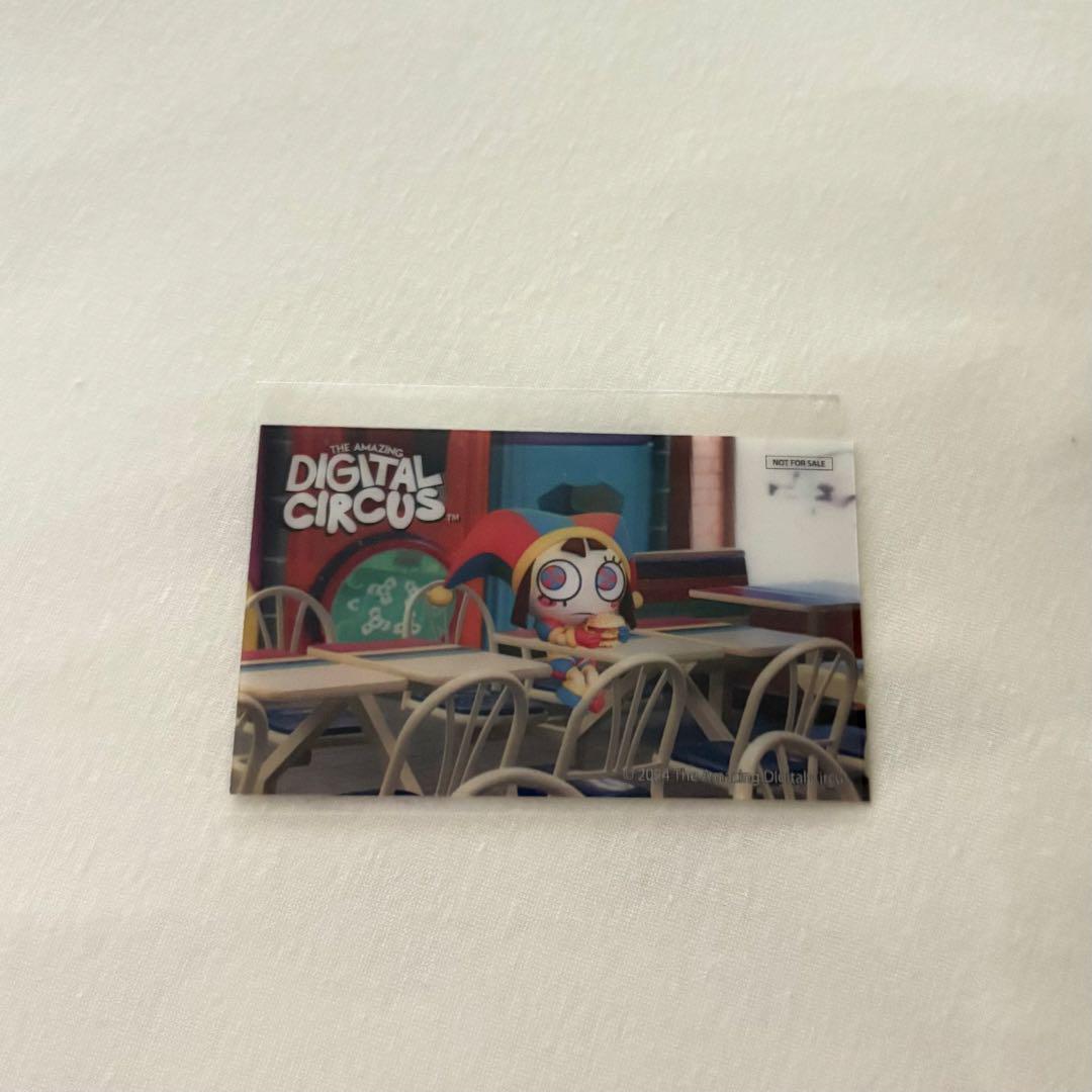 

[USED] Amazing Digital Circus Bonus Clear Card Pomni