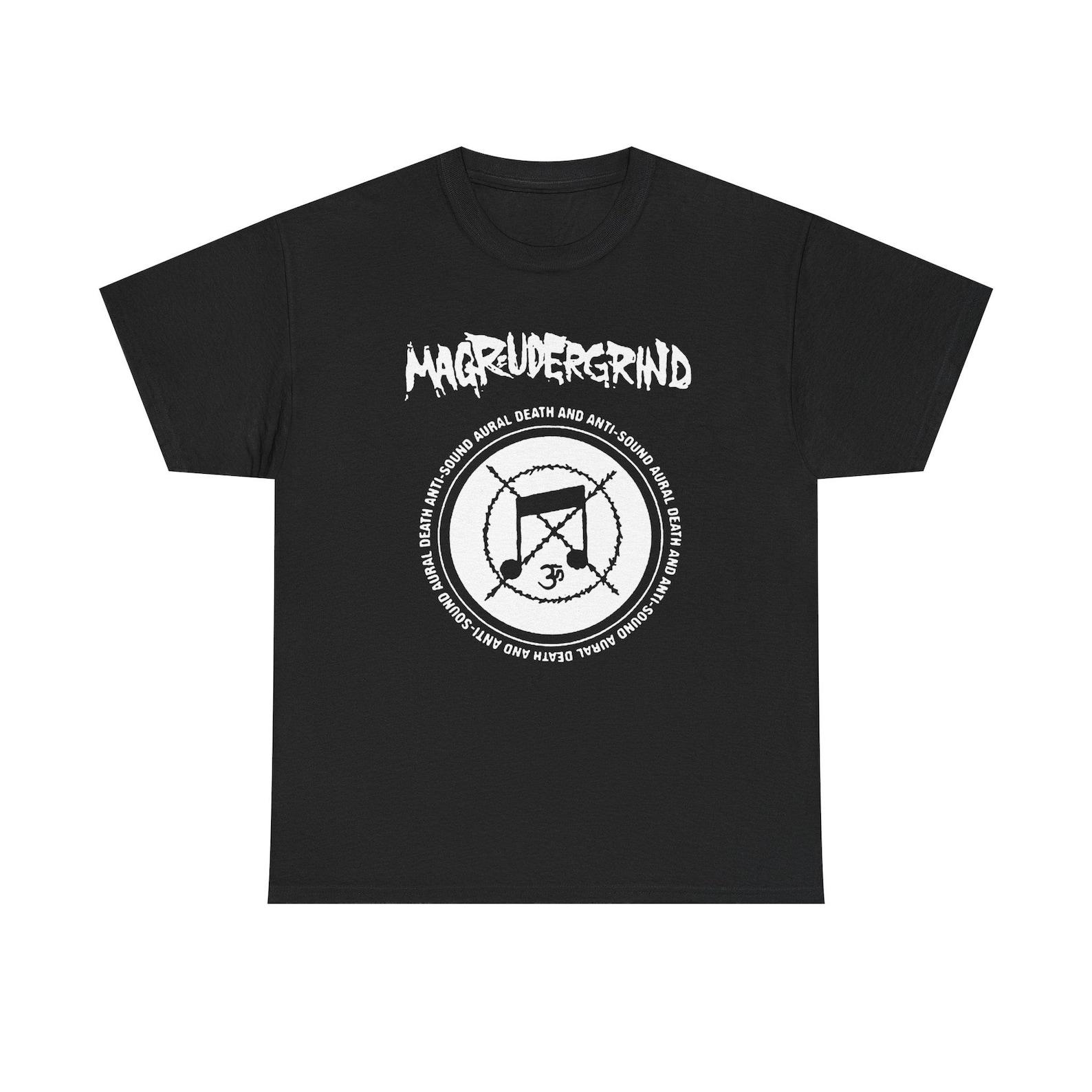 Magrudergrind Grindcore Shirt Fast Hardcore Punk Power Violence Extreme Metal Tee 3XL