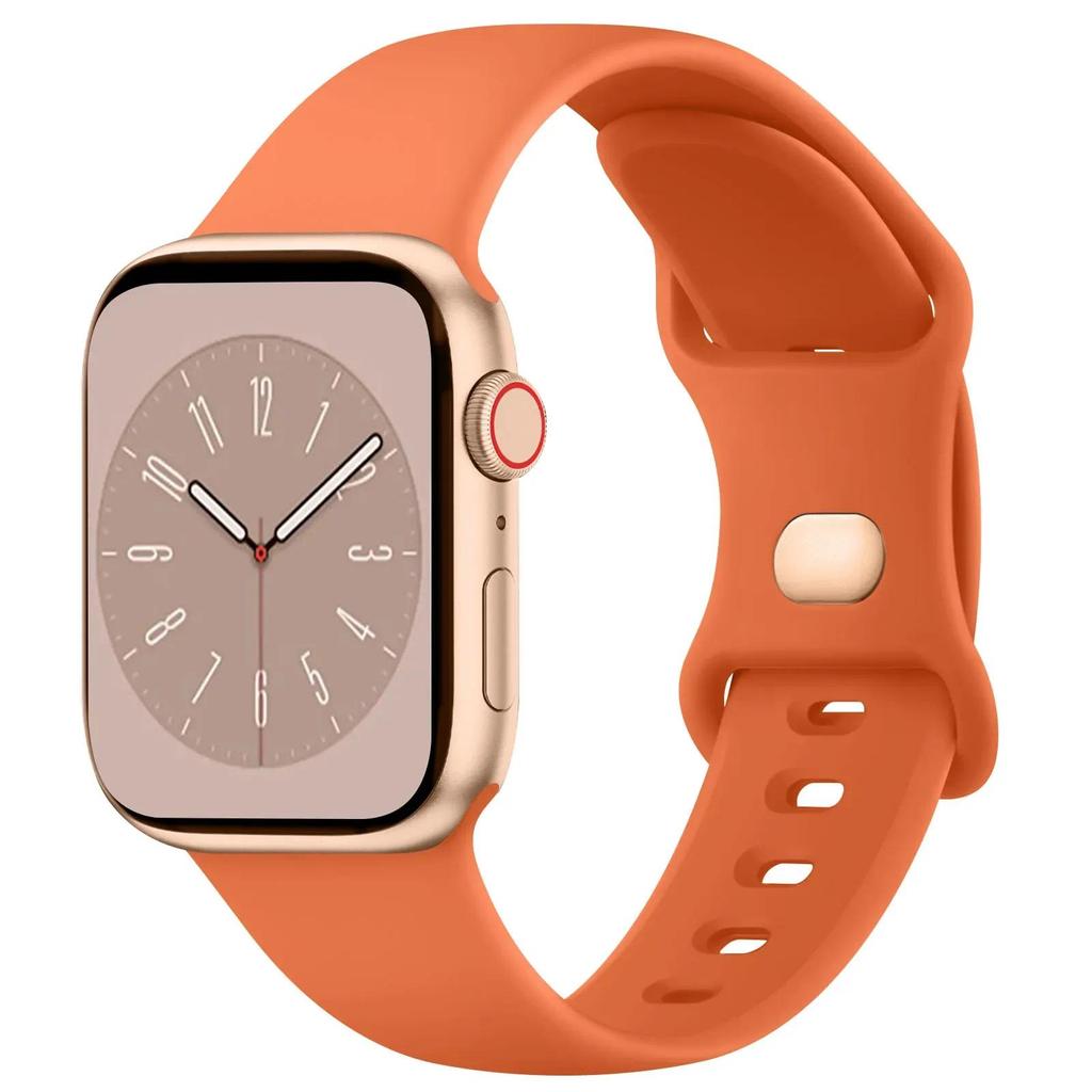 Soft Silicone Band for Apple Watch 10 9 8 7 6 5 4 3SE Strap Bracelet for iWatch Ultra 49mm 45mm 46 41mm 40mm 44mm 38mm 42mm Band