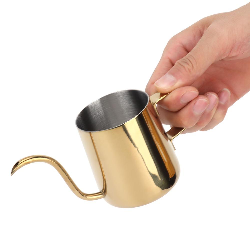 Food Grade Material Stainless Steel Slender Pot Gooseneck Kettle Coffee Brewing