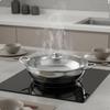 Divided Pot Gas Cooktop Safe Cookware Easy to Clean for Restaurant