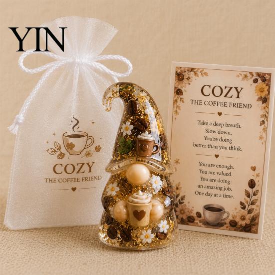 Meaningful Desk Accessory Emotional Support Gnome Pocket Gift, Encouragement Figurine for Decor, Keepsake Gift Motivational Friends, Positive