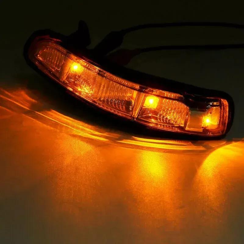 For Mercedes W211 W221 W219 W216 Left/ Right Rearview Side Mirror Turn Signal LED Light Indicator Lamp A2198200521 A2198200621