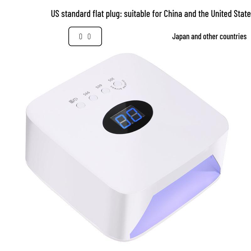 Cordless LED Nail Lamp: Fast-Drying, Rechargeable & Portable Nail Dryer for Nail Art Therapy