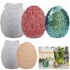 Scented Candle Silicone Mold Egg Flower Resin Epoxy Casting Mold Oval-Wax Mold Plaster Soap Mold Handmade DIY Craft