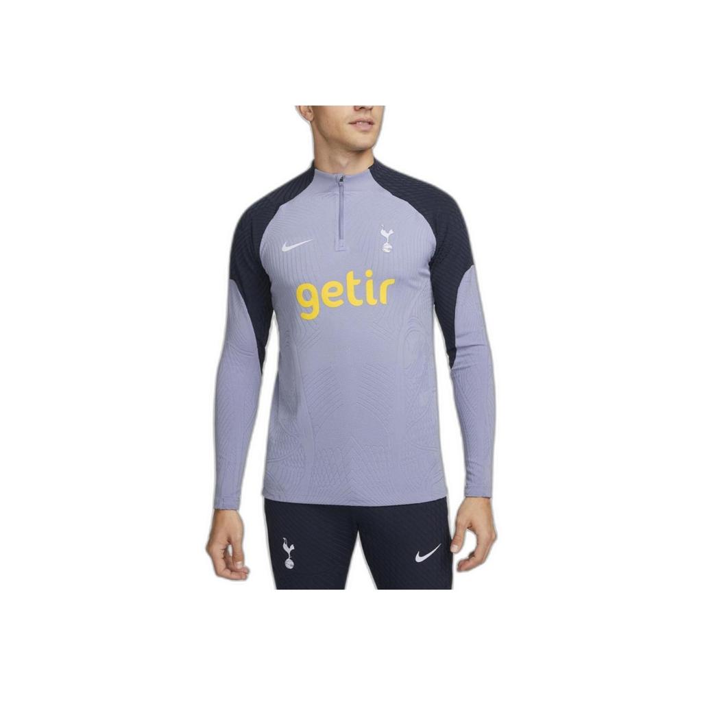 Nike Moisture-Wicking Long Sleeve Football Jersey Men Tops Purple DX2914-524