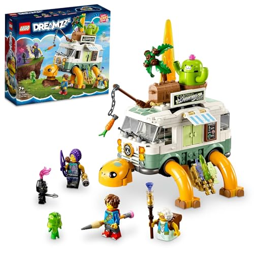

LEGO Dreams Мистер. Игрушка Грузовик-Черепаха, Идеальный подарок на День рождения или Рождество для девочек и мальчиков 7, 8 и 9 лет, Игра понарошку, Модель 71456