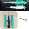 Versatile Bottle Cleaning Brush With Sturdy Nylon Bristles Ideal For Wine Beer And Milk Bottles Long Handle