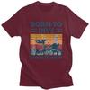 Custom Born To Dive Forced To Work Tshirt for Men Short Sleeves Leisure T Shirt Fashion Diver Quote Tshirt Pure Cotton Tees