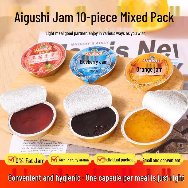 Aiguoshi Assorted Fruit Jam Set, 140g