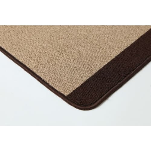 IKEHIKO Pirene Kitchen Mat, Beige, Approx. 44 x 120cm, Non-Slip, Washable, Simple Design #2024910