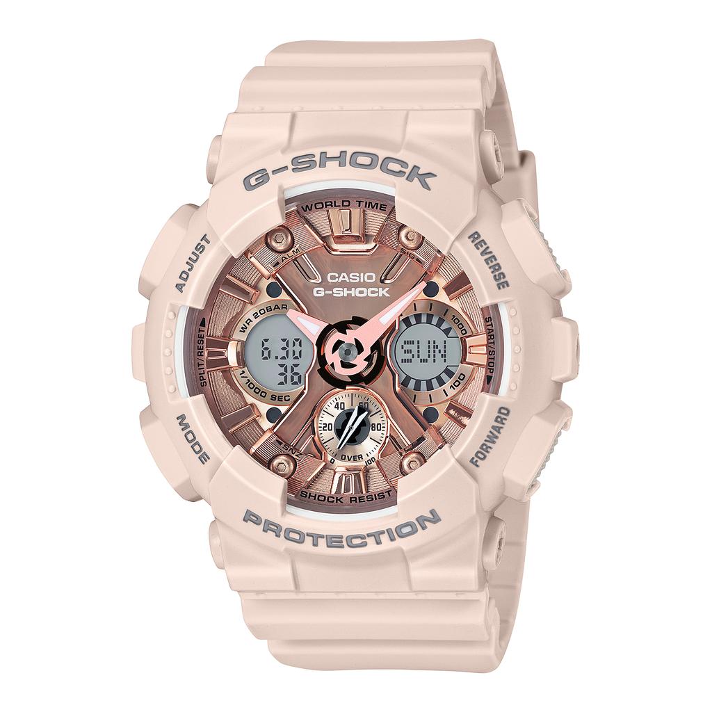 Casio Men's Resin 200M Water Resistant Digital Shock Resistant Quartz Watch GMA-S120MF-4A
