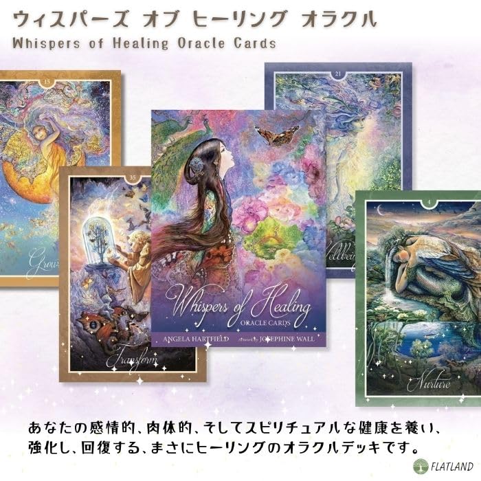 Whispers of Healing Oracle Cards Oracle Cards Authentic English Version