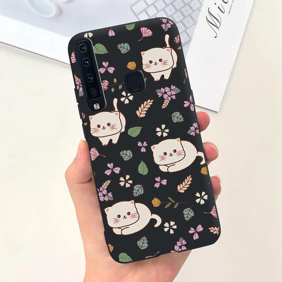Hülle Für Samsung Galaxy A9 (2018) Niedliche Cartoon-Bonbonfarbene Weiche Silikon-Handyhüllen Für Samsung A9 2018 SM-A920F A9200 Bumper