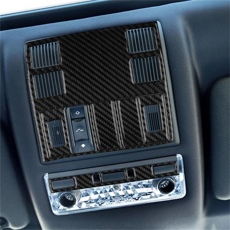Carbon Fiber Car Interior Center Console Gear Shift Panel Decoration Stickers For BMW X3 2004-2010 Car Accessories