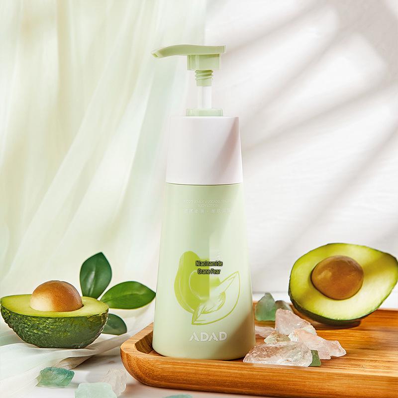 ADAD Lactobacillus Peach Body Lotion: Nourishing, Hydrating, Anti-Dryness, Gentle Care with Long-Lasting Fragrance. Peach Tender Body Lotion