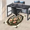 1PC Floral Pattern Extra Large Non-Slip Floor Carpet, Office, Family, Bedroom, Studio - Large Area Rug Indoor Rugs-W210