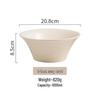 RuHan Cream Style Ceramic Flared Soup Bowl