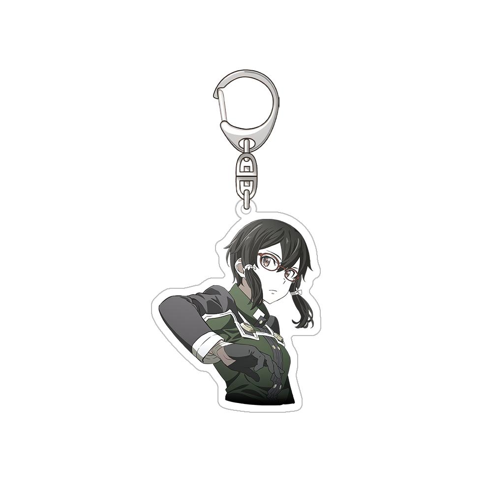 

Sword Art Online Kirigaya Kazuto Yuuki Asuna Andrew Gilbert Mills Kirigaya Suguha Official Acrylic Keychain Bag pendant Gifts 6 cm