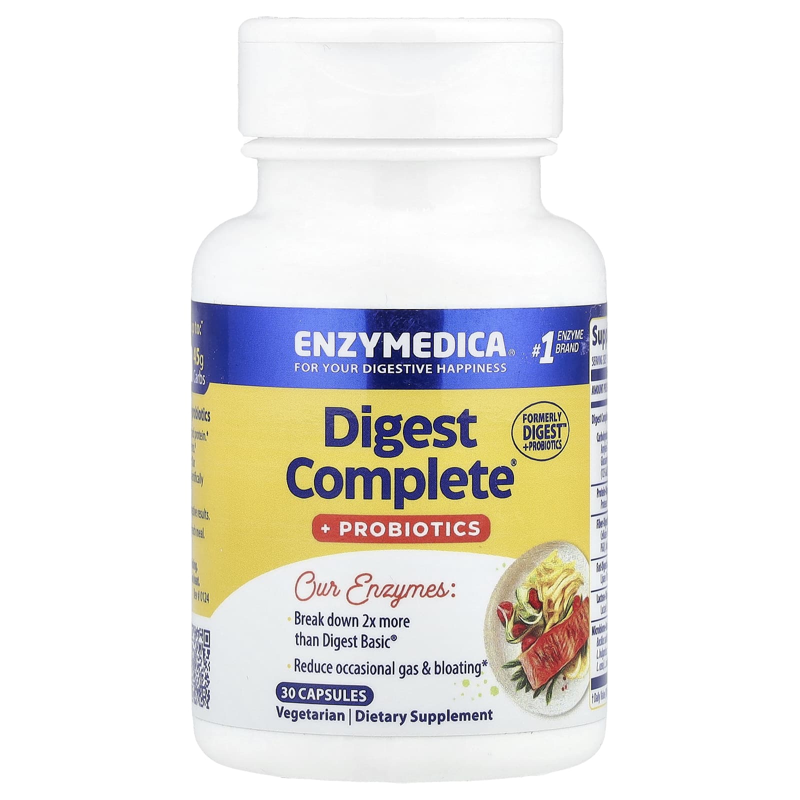 

Digest Complete® + Probiotic, 30 Capsules