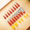 22Pcs 16 Piece Rubber Nozzle Tool with Removable Base Stainless Steel Caulking Nozzle Coating Caulk Tips Caulk Extension Nozzle