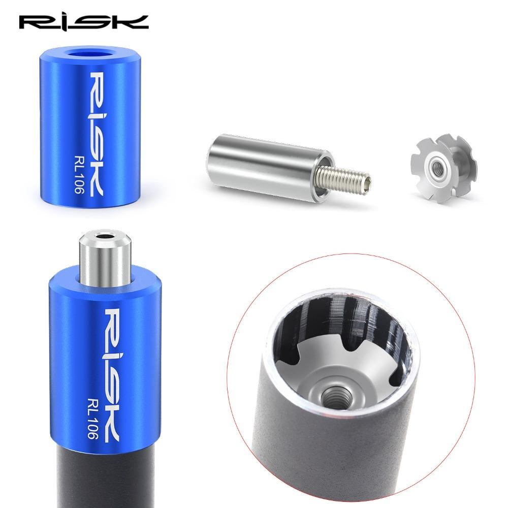 RISK Bicycle Fork Star Nut Removal Steel Bike Star Nut Tool Bicycle Repair Tools  for MTB Road Bike