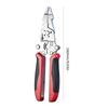 Space Saving Foldable Electrician Pliers Tool With Illumination For Wire Stripping Cutting And Crimping In Low Light