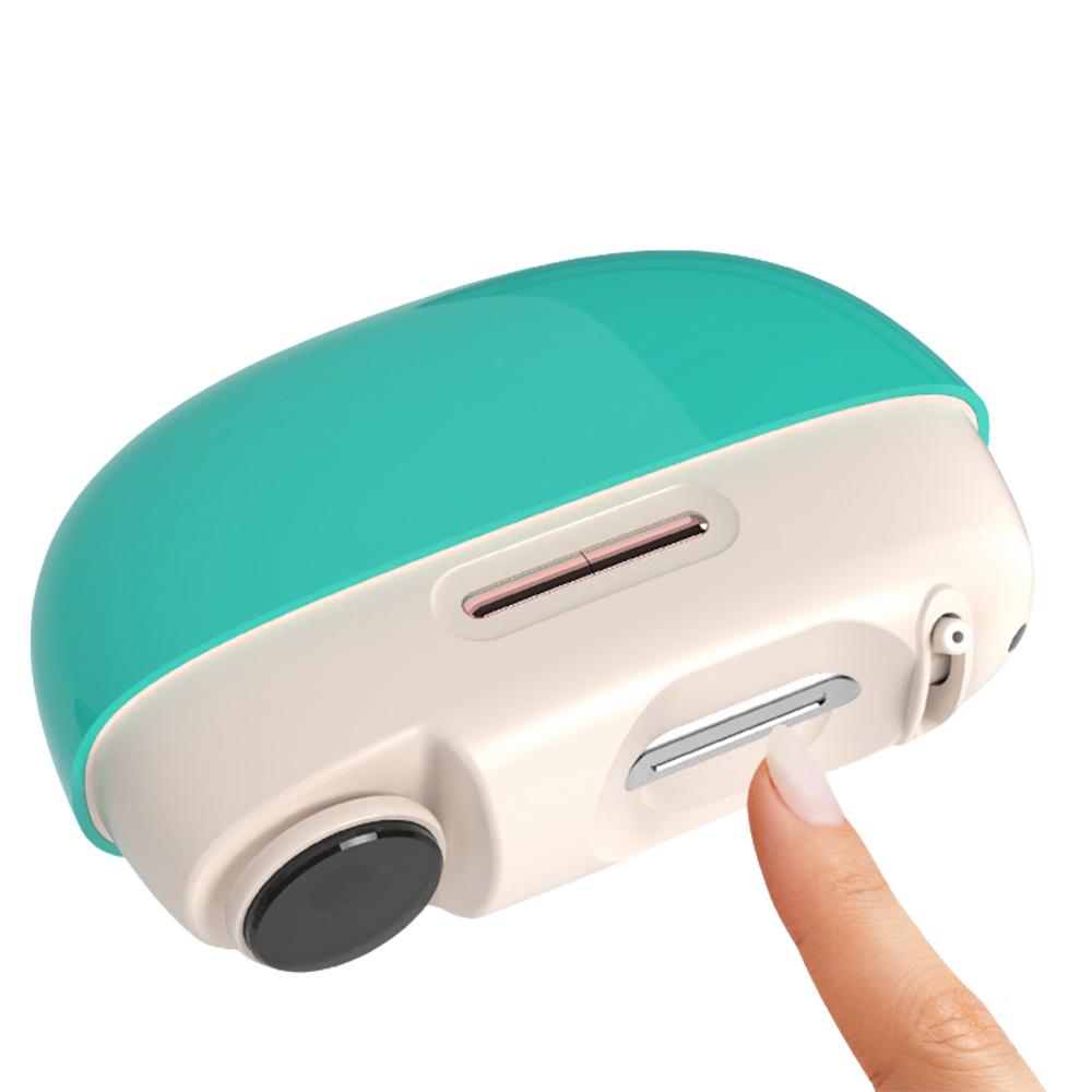 Electric Nail Clipper Baby Electric Nail Trimmer Automatic 2 in 1 Rechargeable Nail File with Nail Clip Storage