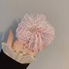 Organza Fabric Flower Patch Beaded Flower Flower Applique  Clothing Decoration