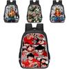 One Piece Luffy Backpack For Kids School Bag Durable Nylon Cartoon Design