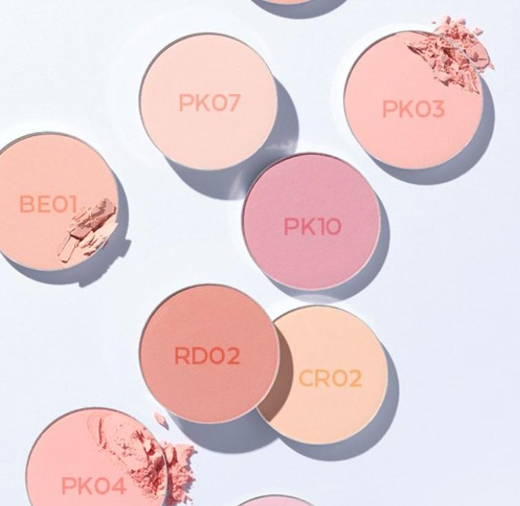 Apieu Pastel Blusher – Soft & Natural Cheek Colors, Multiple Shades