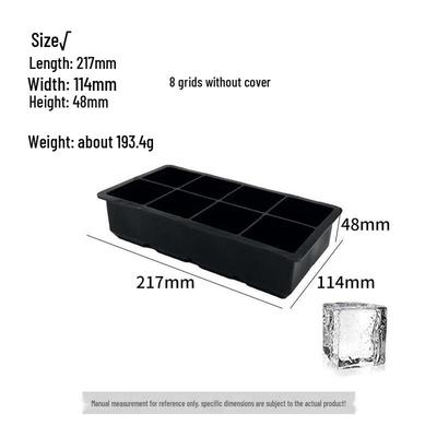 Lilang 8-Grid Square Ice Cube Trays