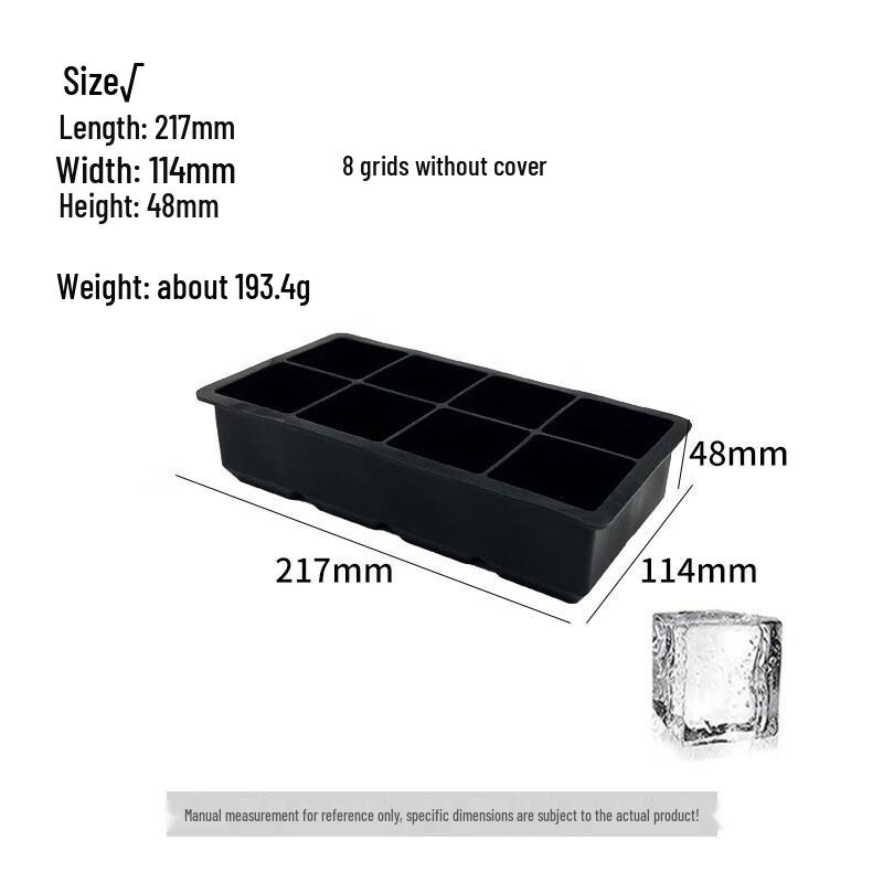 

Lilang 8-Grid Square Ice Cube Trays