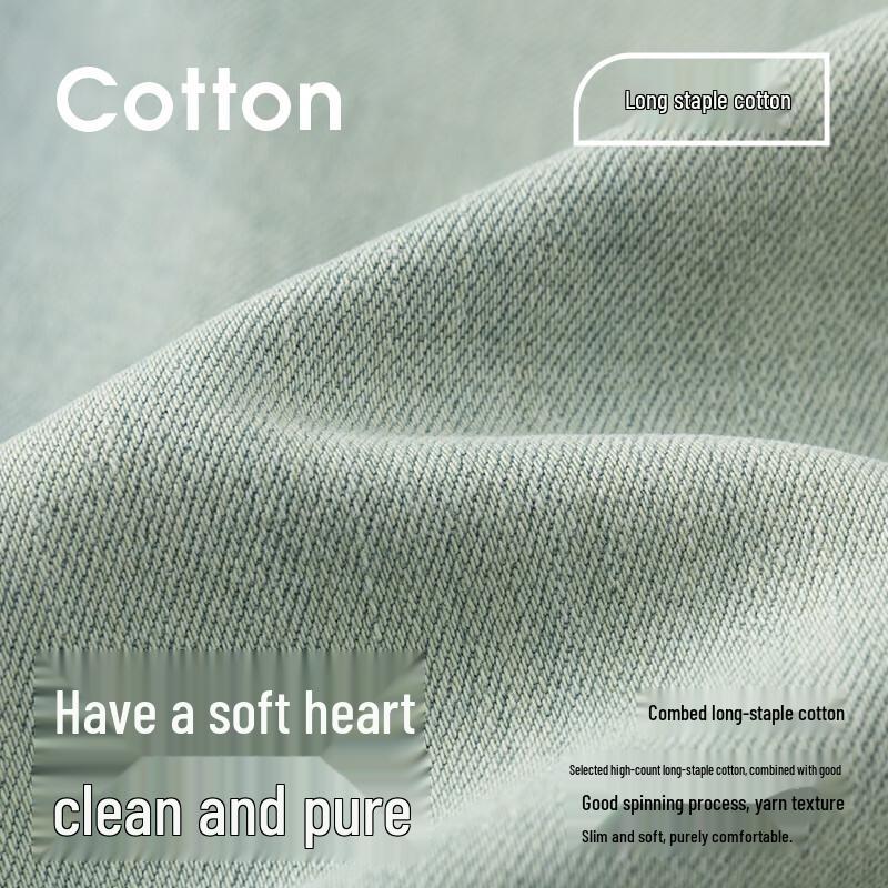 NVG·YOUNG Men's Wide Straight Loose Denim Jeans