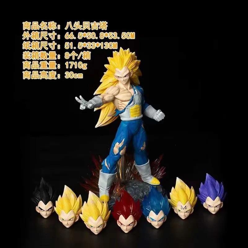 Super Saiyan GK Eight-headed Eagle, Chuchao, Vegeta, Super Three, Peach Blossom, Demonized, God of Destruction, Figure