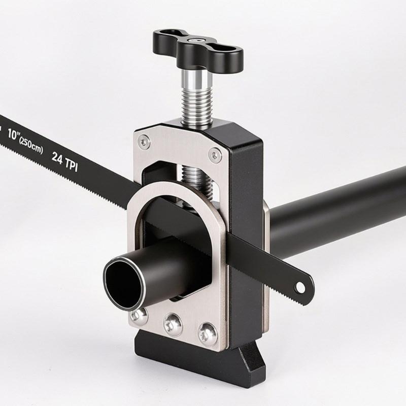 High Precisely Adjustable Bike Tube Cutting Fixtures Universals Bicycles Fork Cutter Tool Seatpost Repair Tool