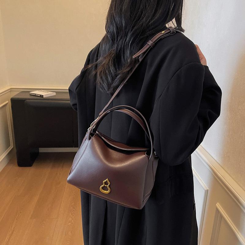 Premium Handbag Bag Women's 2025 New Trendy Fashion Versatile Shoulder Bag Large Capacity Messenger Boston Bag