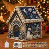 DIY Pearl Art Christmas House Set