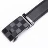 XsFireCow Plus Size Stylish Long Belt with and No Perfect for Business 130cm Men's Belt, Auto-Lock Holes, Suits, (Black-15)