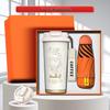 Lily of the Valley Coffee Cup & Rechargeable Neck Massager Gift Set