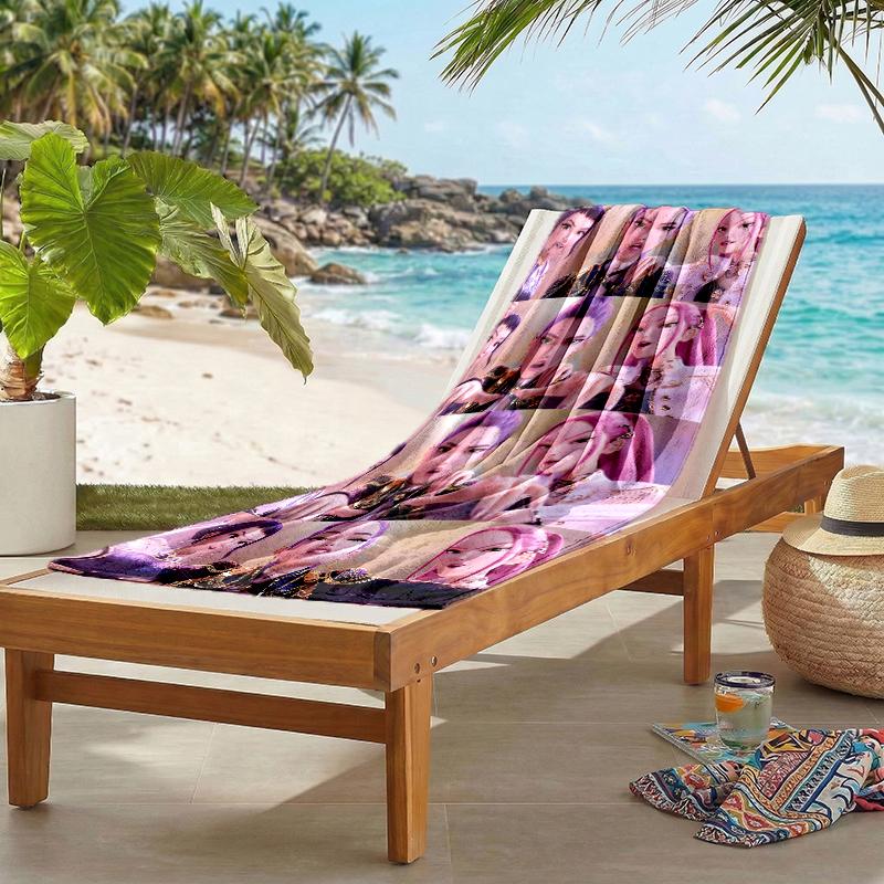 Kpop Hunter Fashion Beach Towel: Ideal for Summer Adventures Soft, absorbent and quick drying suitable for swimming and bathing